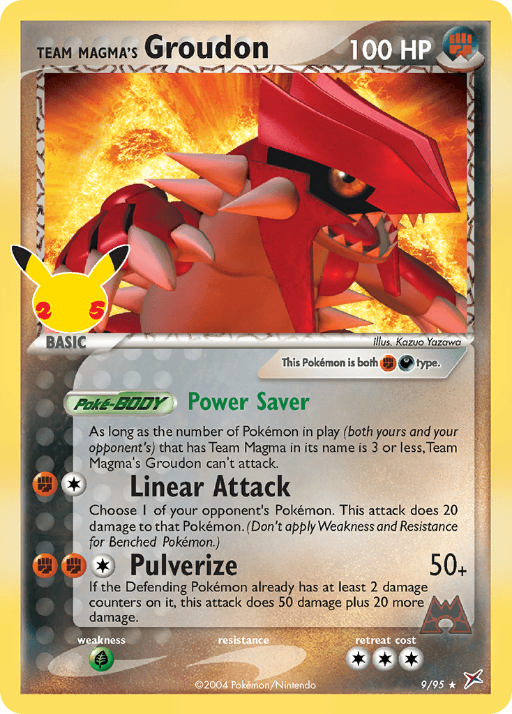 Groudon de Team Magma